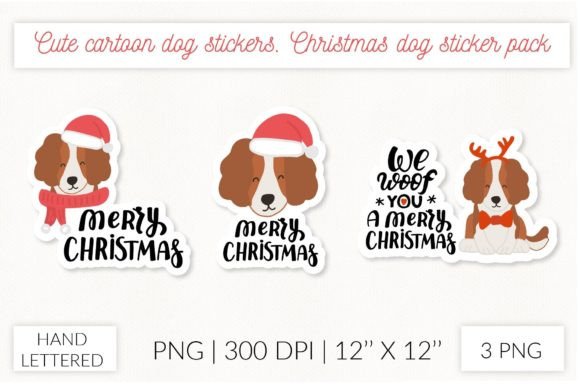Christmas Dog Stickers: Cocker Spaniel Design Review