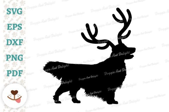 Christmas Golden Retriever Dog Reindeer Review