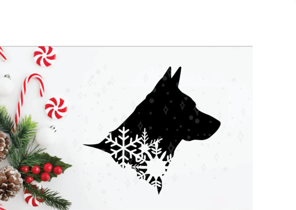 Dog Christmas Animals Snowflake Ornament Review