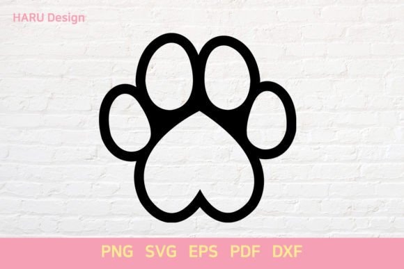 Dog Paw Heart Outline – A Designer’s First Look