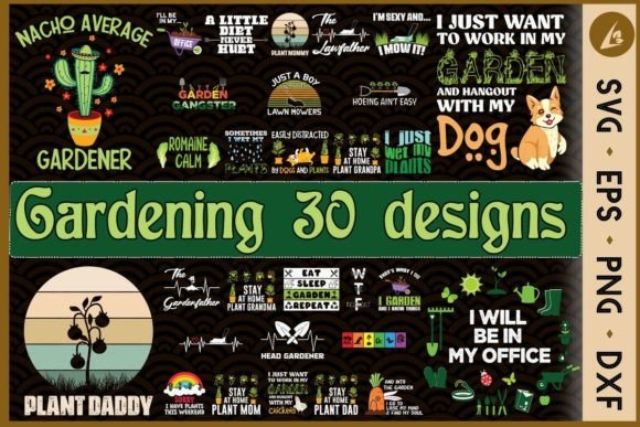 Gardening Bundle SVG 30 Designs Review