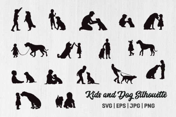 Kids and Dogs Silhouettes – A Designer's Review